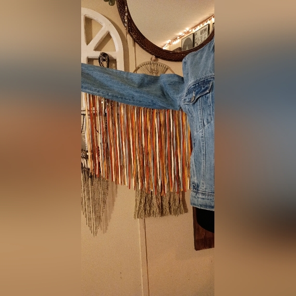 Scully Fringe Jean Jacket - Picture 5 of 10